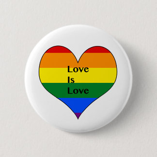 Macaron Rond 5 Cm Bouton de gay pride