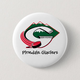 Macaron Rond 5 Cm Bouton de glaciers de Pinedale