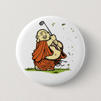 Macaron Rond 5 Cm Bouton de golf de Bouddha