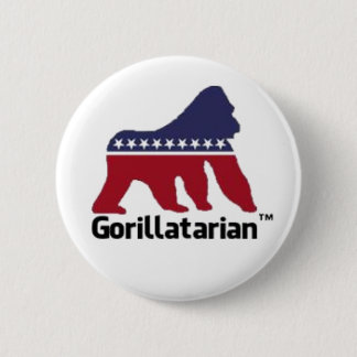 Macaron Rond 5 Cm Bouton de Gorillatarian