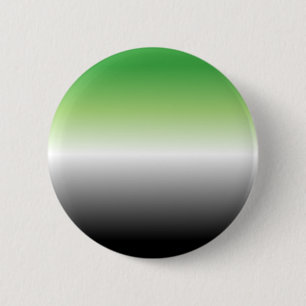 Macaron Rond 5 Cm Bouton de gradient de drapeau de fierté d'Aro