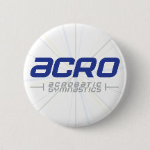 Bouton de gymnastique acrobatique sportive