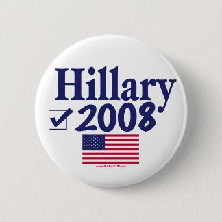 Macaron Rond 5 Cm Bouton de Hillary 2008