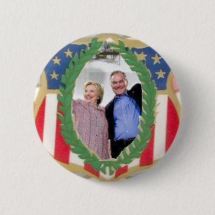Macaron Rond 5 Cm Bouton de Hillary 2016