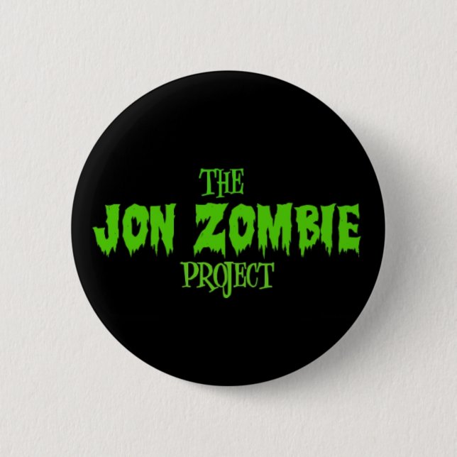 Macaron Rond 5 Cm bouton de j.zombie (Devant)