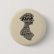 Bouton de Jane Austen