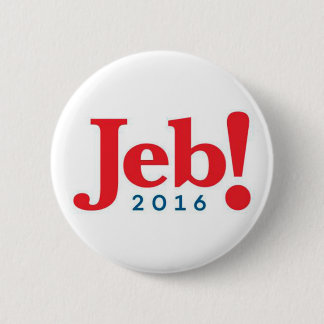 Macaron Rond 5 Cm Bouton de Jeb Bush 2016