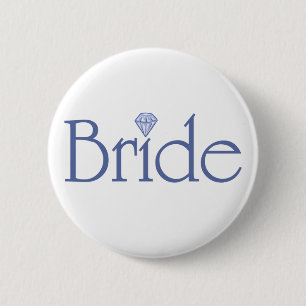 Macaron Rond 5 Cm Bouton de jeune mariée