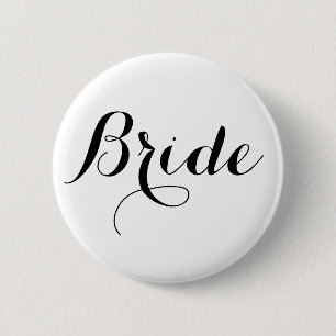 Macaron Rond 5 Cm Bouton de jeune mariée