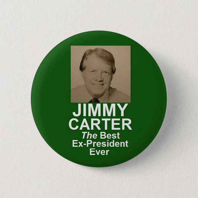 Macaron Rond 5 Cm Bouton de JIMMY CARTER (Devant)