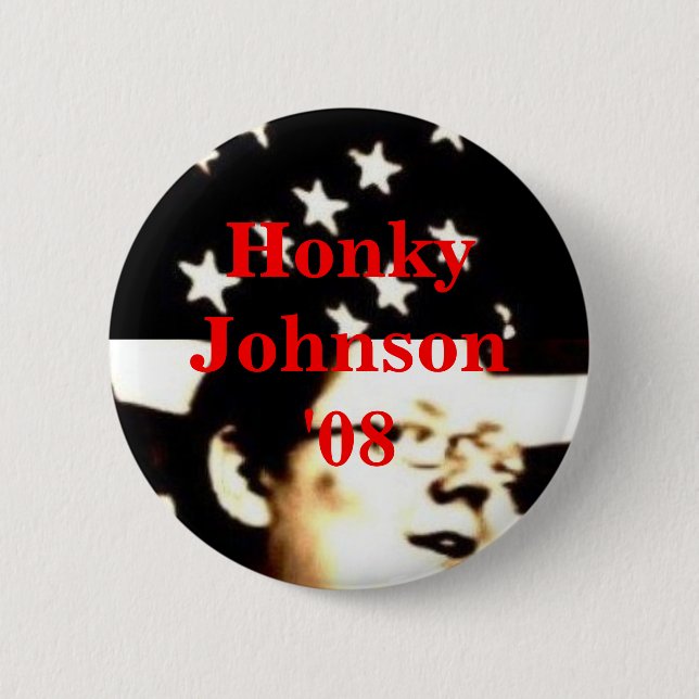 Macaron Rond 5 Cm Bouton de Johnson '08 de Honky (Devant)