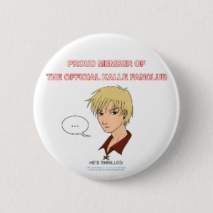 Macaron Rond 5 Cm Bouton de Kalle Fanclub