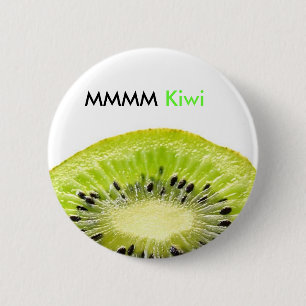 Macaron Rond 5 Cm Bouton de kiwi