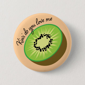Macaron Rond 5 Cm Bouton de kiwi