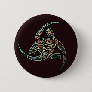 Macaron Rond 5 Cm Bouton de klaxon d'Odin