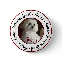 Bouton de la broche pour animal de compagnie adoré