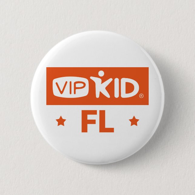 Macaron Rond 5 Cm Bouton de la Floride VIPKID (Devant)