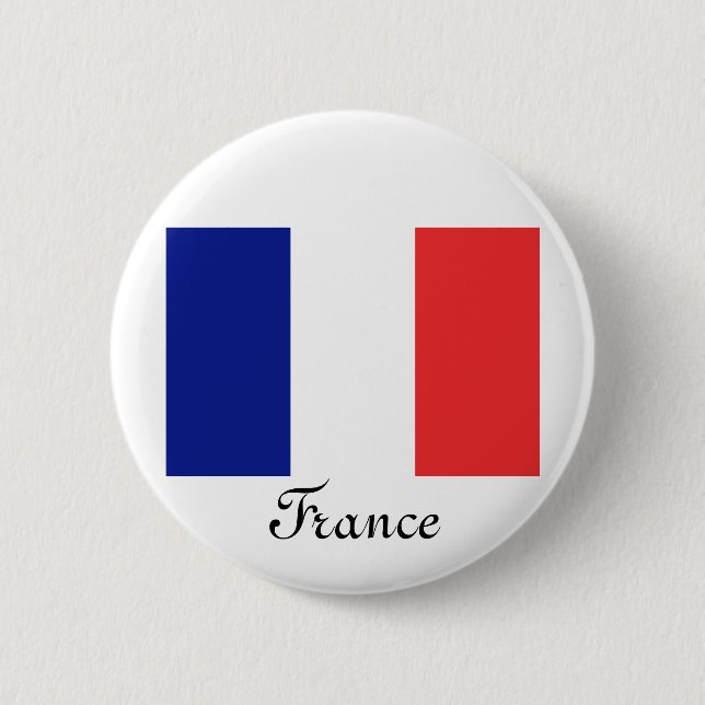 MACARON ROND 5 CM BOUTON DE LA FRANCE (Devant)