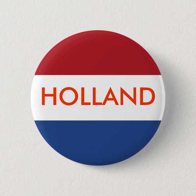 Macaron Rond 5 Cm Bouton de la Hollande (Devant)