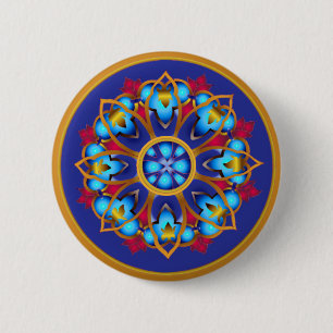 Macaron Rond 5 Cm Bouton de la roue de l'empereur