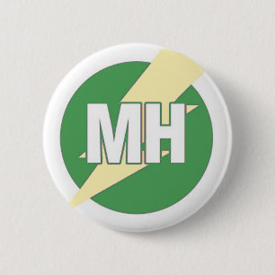 Macaron Rond 5 Cm Bouton de la servante d'honneur