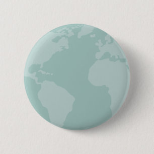 Macaron Rond 5 Cm Bouton de la terre