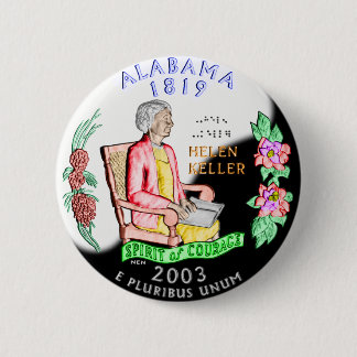 Macaron Rond 5 Cm Bouton de l'Alabama