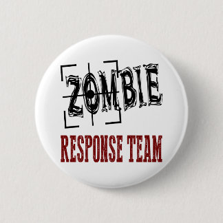 Macaron Rond 5 Cm Bouton de l'équipe de réponse aux zombies