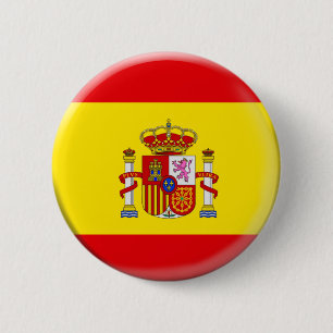 Macaron Rond 5 Cm Bouton de l'Espagne