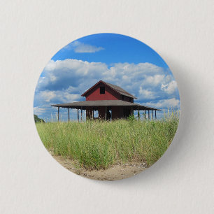 Macaron Rond 5 Cm Bouton de l'île de graminées