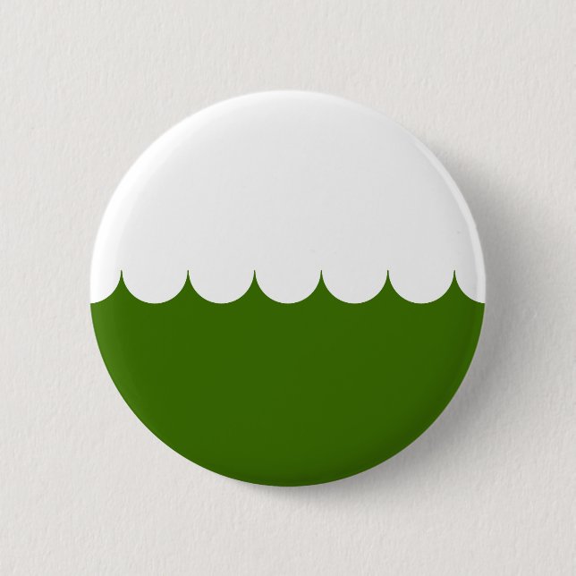 Macaron Rond 5 Cm Bouton de l'insigne de populace de Faux Isle (Devant)