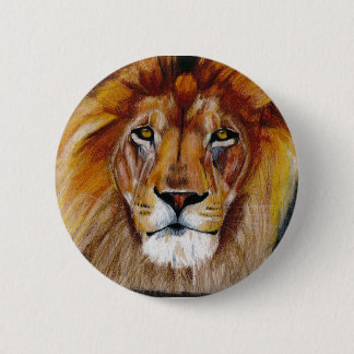 Macaron Rond 5 Cm bouton de lion