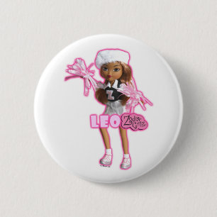 Macaron Rond 5 Cm Bouton de Lion