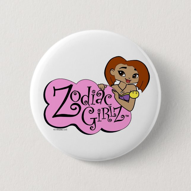 Macaron Rond 5 Cm Bouton de Lion (Devant)