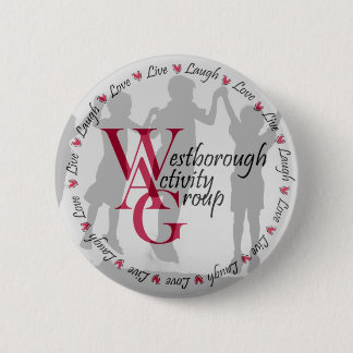 Macaron Rond 5 Cm Bouton de logo