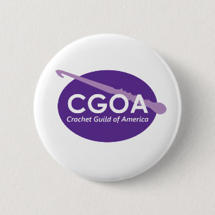 Macaron Rond 5 Cm Bouton de logo de CGOA