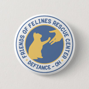 Macaron Rond 5 Cm Bouton de logo de FFRC