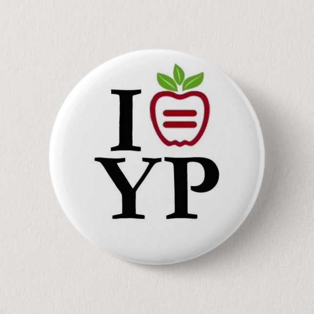Macaron Rond 5 Cm Bouton de logo de NYULYP (Devant)