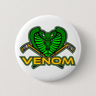 Macaron Rond 5 Cm Bouton de logo de venin