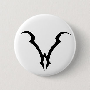 Macaron Rond 5 Cm Bouton de logo de Worshyp