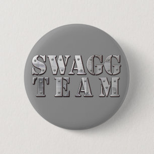 Macaron Rond 5 Cm Bouton de logo d'équipe de Yung Joc Swagg
