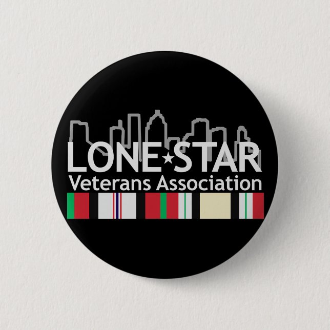 Macaron Rond 5 Cm Bouton de LSVA (Devant)