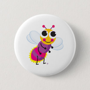 Macaron Rond 5 Cm Bouton de luciole