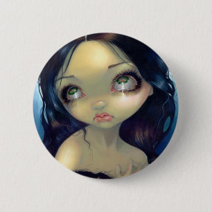 Macaron Rond 5 Cm Bouton "de Magdalene contrite"