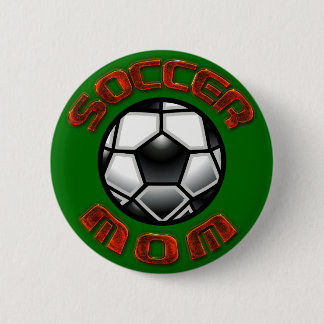 Macaron Rond 5 Cm Bouton de maman du football