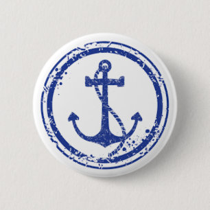 Macaron Rond 5 Cm Bouton de marin