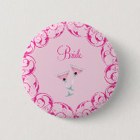 Bouton de Martini de remous de rose de jeune