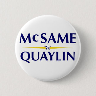 Macaron Rond 5 Cm Bouton de McSame-Quaylin (blanc)