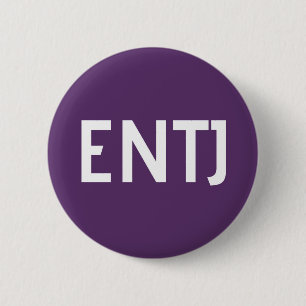 Macaron Rond 5 Cm Bouton de membre de l'équipe d'ENTJ