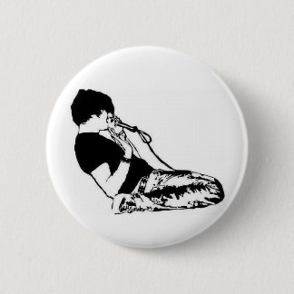 Macaron Rond 5 Cm Bouton de Mircrophone